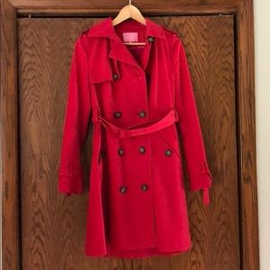 Red Trench Coat
